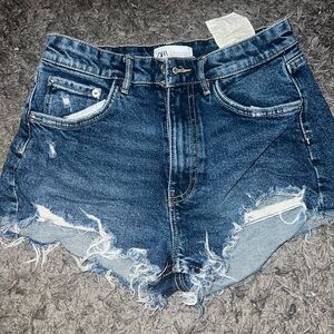 Zara- High Waisted Shorts
